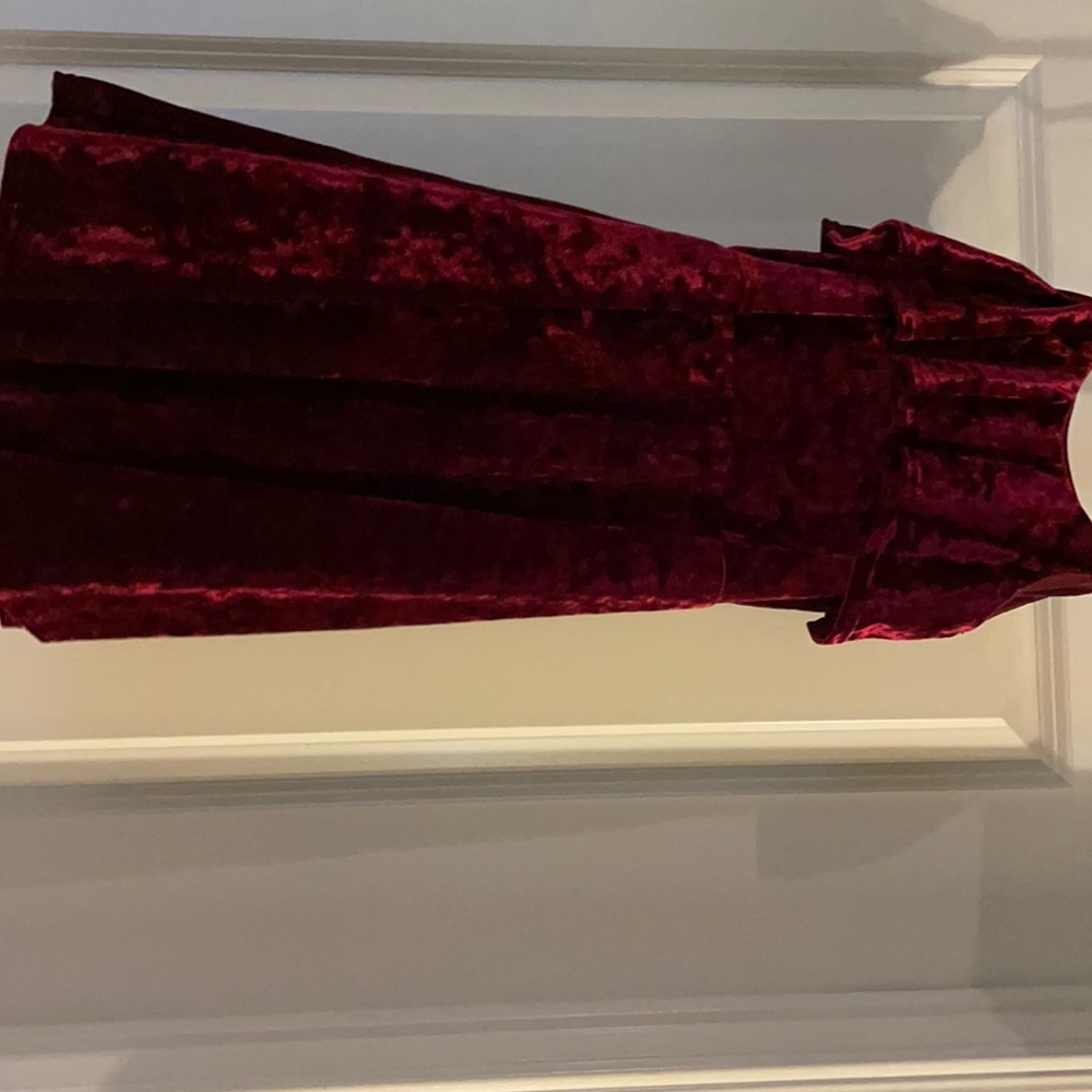 Boutique velvet dress